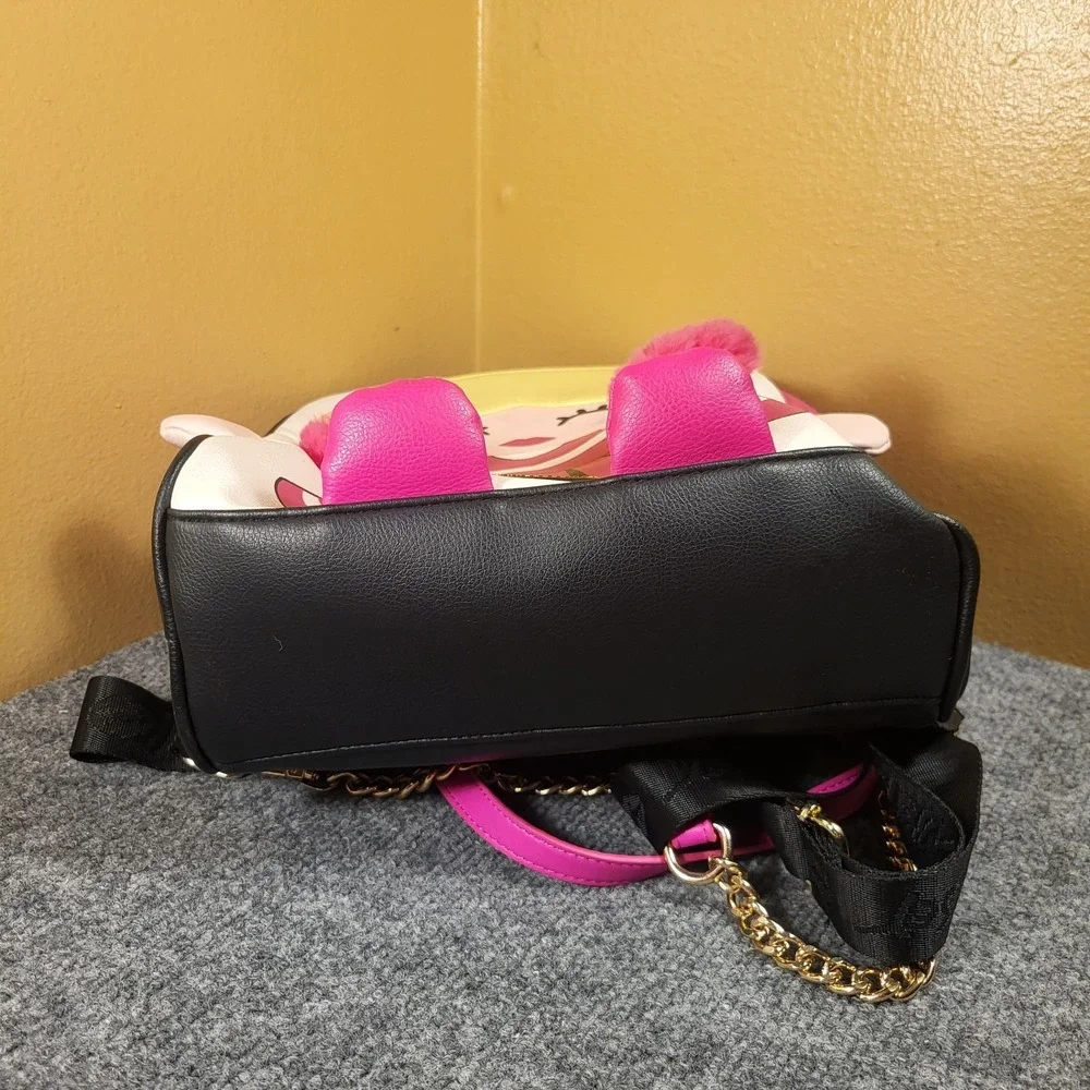 Betsey Johnson Mindy CHEERLEADER Medium Backpack Diaper Toy bag
